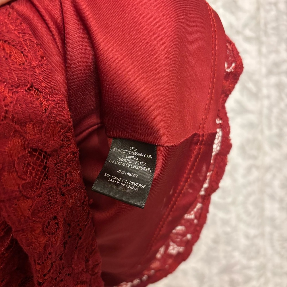 Women’s Torrid Red Tank Top Size 2 - Picture 7 of 10